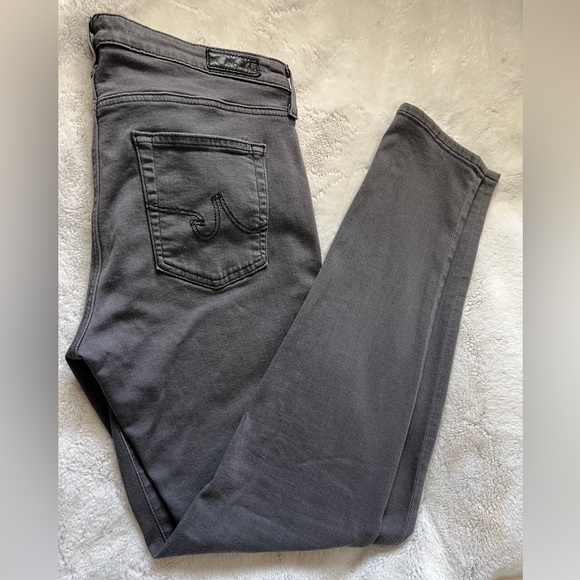 AG The Prima cigarette leg grey jeans - Picture 2 of 5